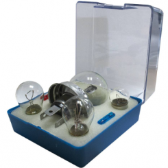 25-CAJA DE BOMBILLAS 12V CE-Blanco