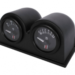 21-SOPORTE  PVC 2 RELOJES-52mm