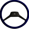 02-FUNDA DE VOLANTE GRANDE-43 cm-Azul marino